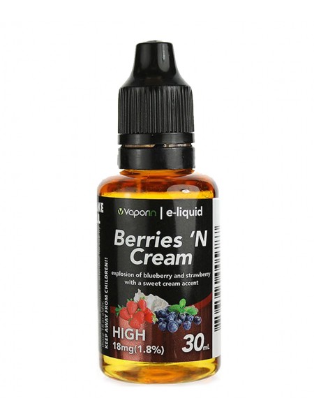Berries 'N Cream E-liquid - 30ml