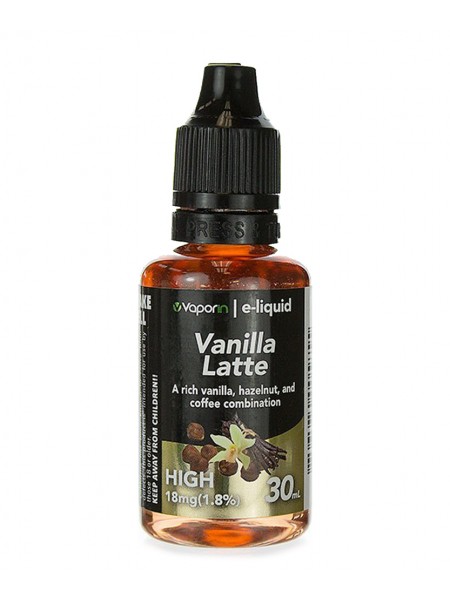 Vanilla Latte E-liquid - 30ml